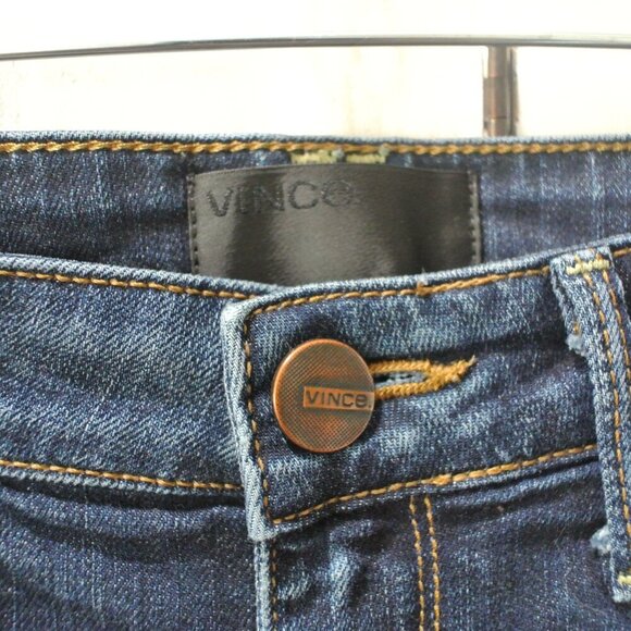 Vince Dylan Dark Classic Skinny Jeans - Picture 4 of 10